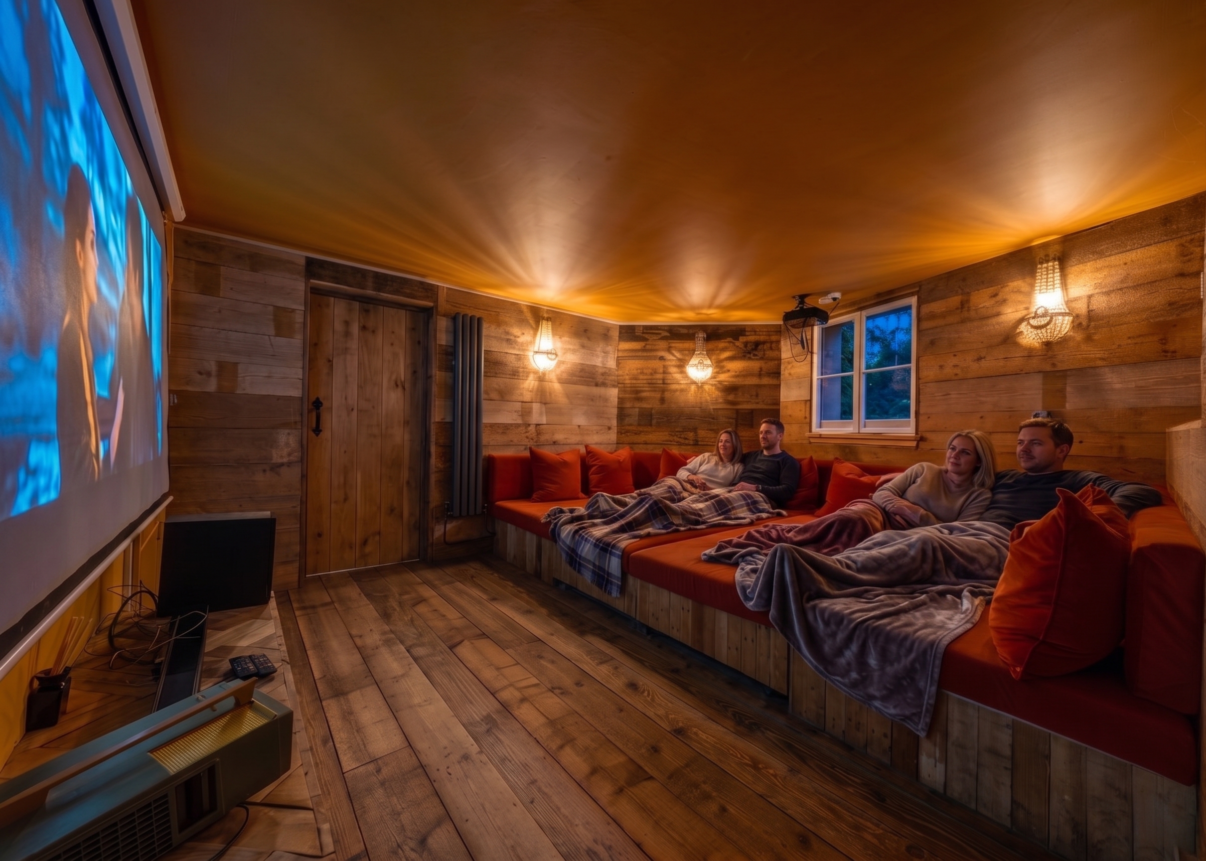 Cinema in use